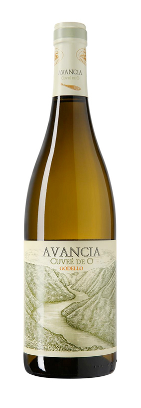 botella de vino blanco godello Avancia cuveeé de O
