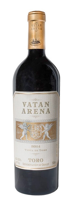botella de vino tinto Vatán Arena