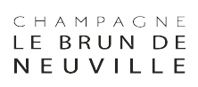 logotipo champagne le brun de neuville